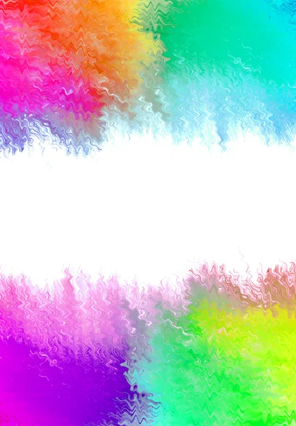 Fronteira abstrata colorida — Fotografia de Stock