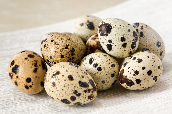 Huevos nutritivos de codorniz, fuente natural de vitaminas — Foto de Stock