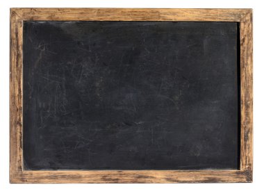 Vintage blackboard veya okul kayrak