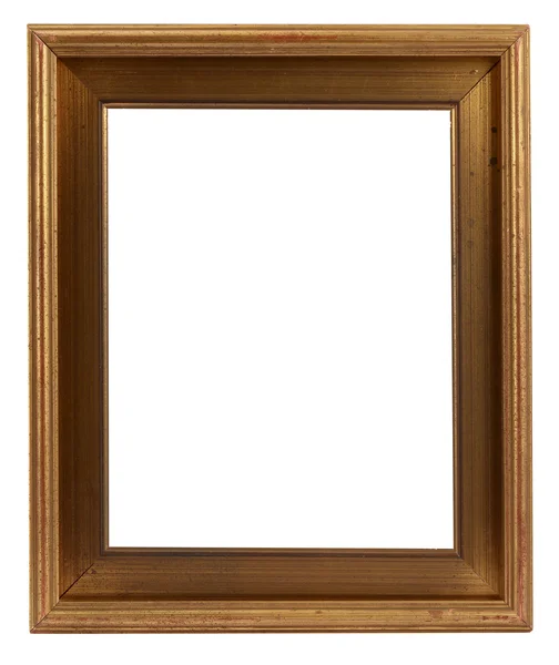 Plain wooden retro frame — Stock Photo, Image