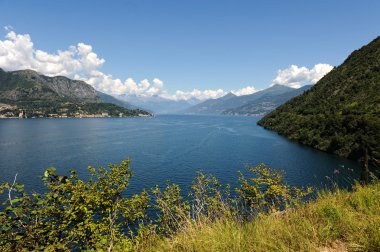 como Gölü'nün panoramik görünüm
