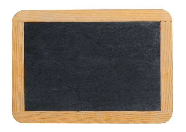 Small blank blackboard or school slate — Stock Photo, Image