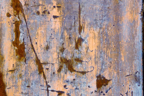 Tekstur latar belakang logam yang rusak — Stok Foto
