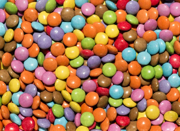 Textura de fondo de dulces de colores brillantes — Foto de Stock