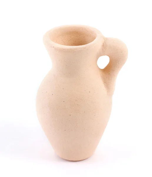 Bright earthen jug — Stock Photo, Image