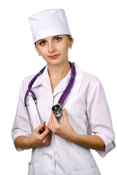 Beautiful woman doctor — Stock Photo, Image