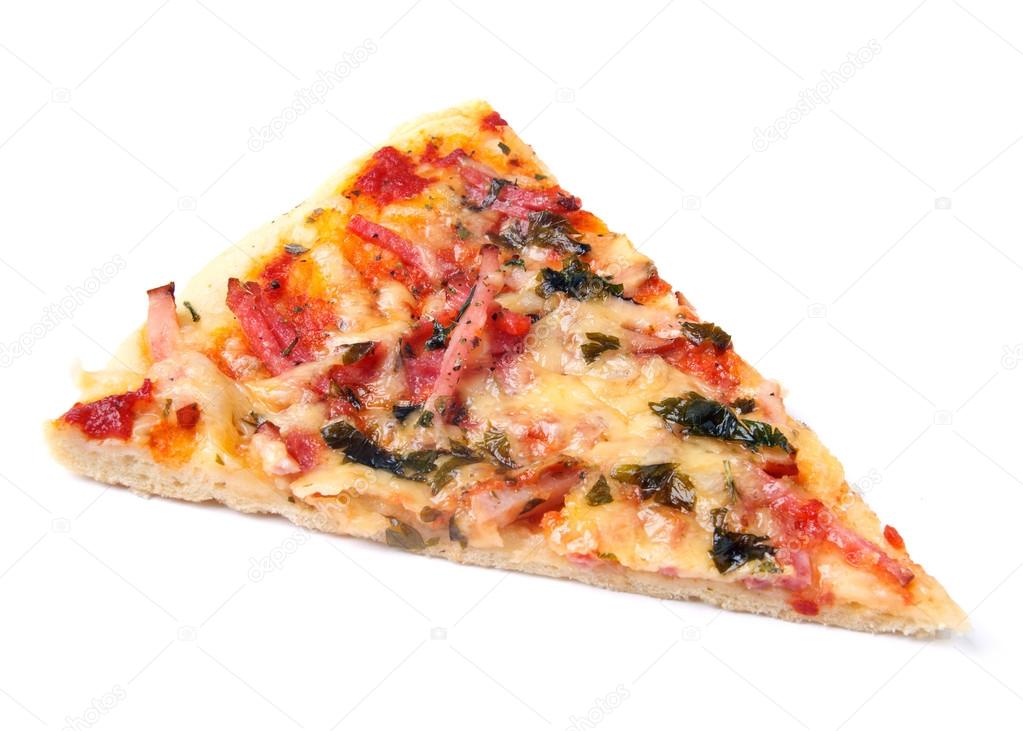 a piece of pizza