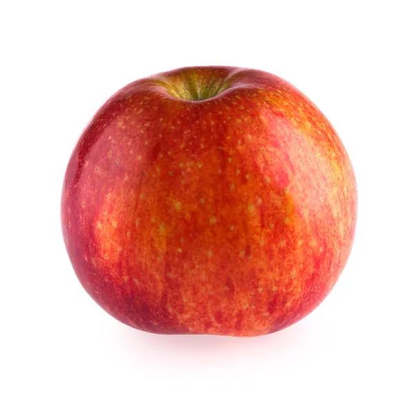 Спелое красное яблоко — стоковое фото