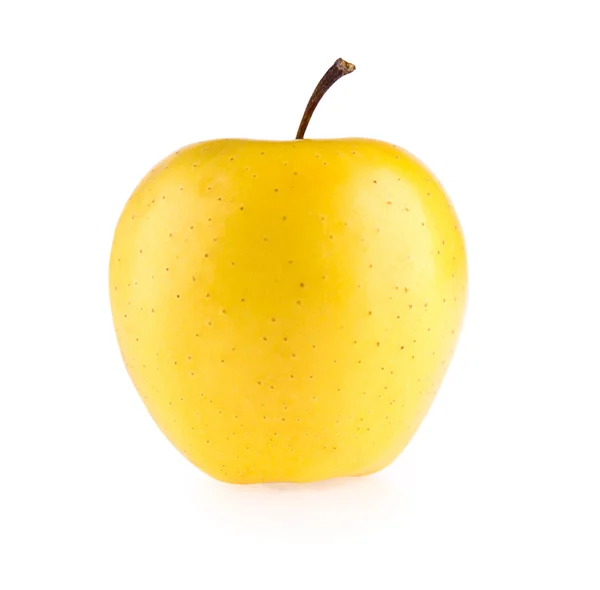 Gelber Apfel — Stockfoto