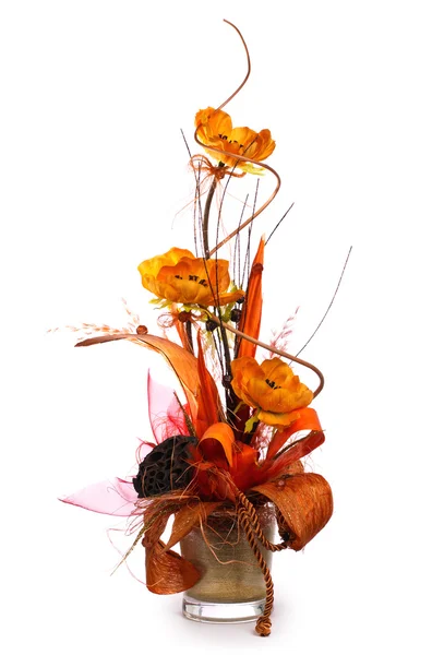 Dekoracyjny układ kwiatowy — Zdjęcie stockowe
