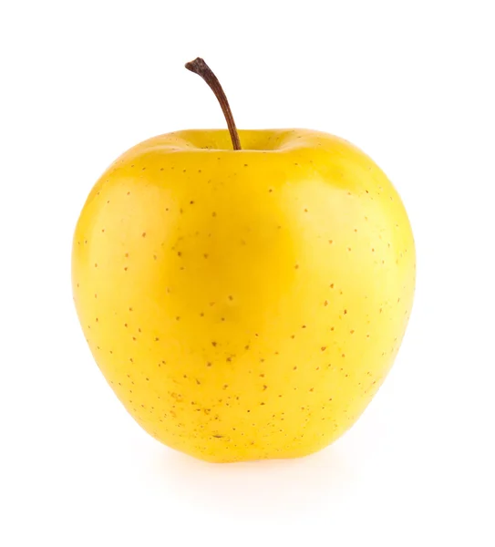 Gelber Apfel — Stockfoto