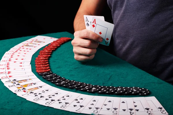 Cards for poker — Stock Photo, Image
