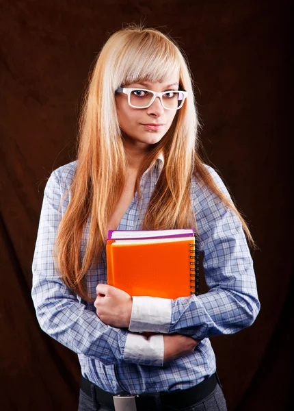 Miloučká studentka — Stock fotografie