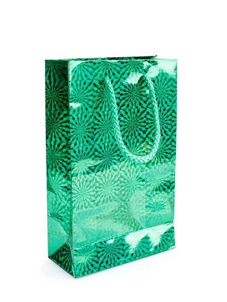 Yeşil Hediyelik paketler — Stok fotoğraf