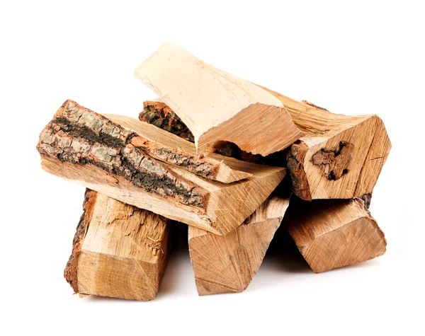 Stack of firewood — Stock Photo, Image