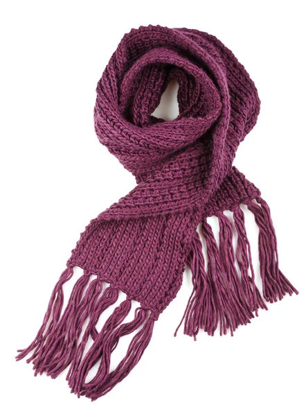 针织的冬季围巾 — 图库照片