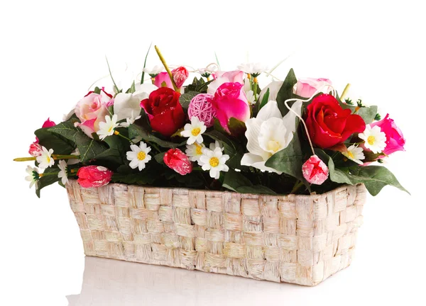 Kunstmatige bloemen regeling — Stockfoto