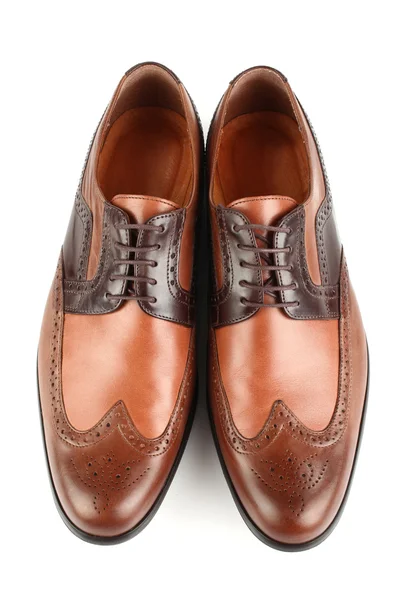 Klasik kahverengi Ayakkabı — Stok fotoğraf