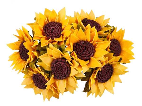 Bouquet di girasoli gialli — Foto Stock