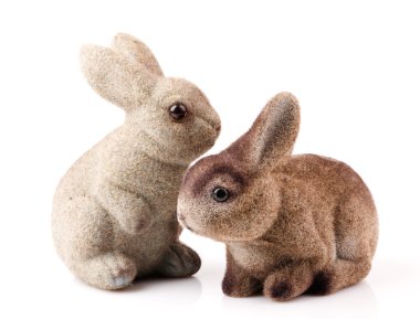 birkaç Paskalya tavşanları