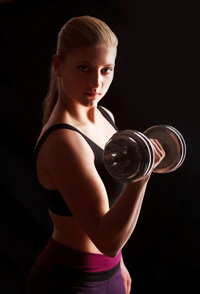 Female bodybuilder — Stock Photo, Image