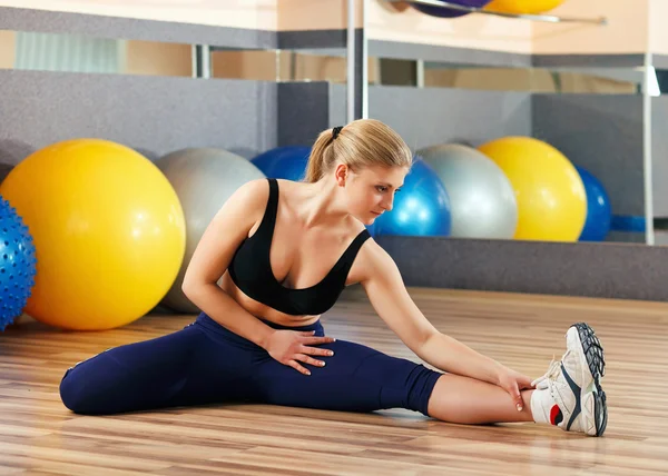 Fitness dívka — Stock fotografie