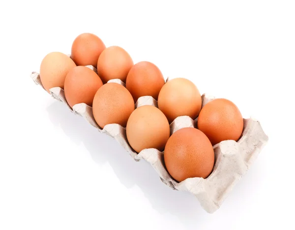 Huevos en un tazón —  Fotos de Stock