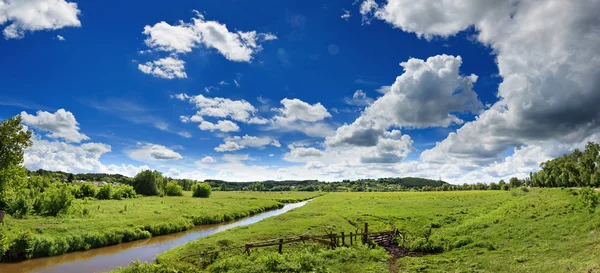 Summer panoramic landscape — Stock Photo, Image