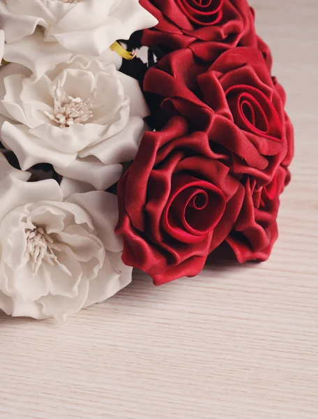 Artificial roses — Stock Photo, Image