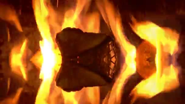 Abstrato fundo de fogo 02 — Vídeo de Stock