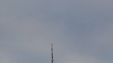 Frankfurt Almanya skyline w hızlı zoom