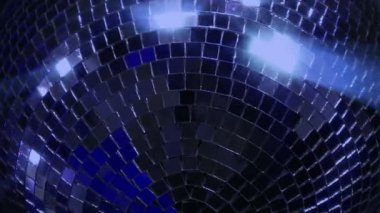 döngü ayna disko topu serisi mavi - süper 10396 yakın