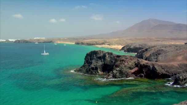 Famosa playa de papagayo 10515 — Vídeos de Stock