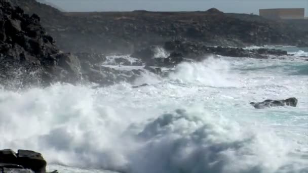 Ezme dalga sesi 10534 inanılmaz bomba patladı — Stok video