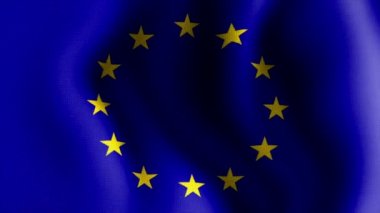 Avrupa bayrak 10591 sallayarak