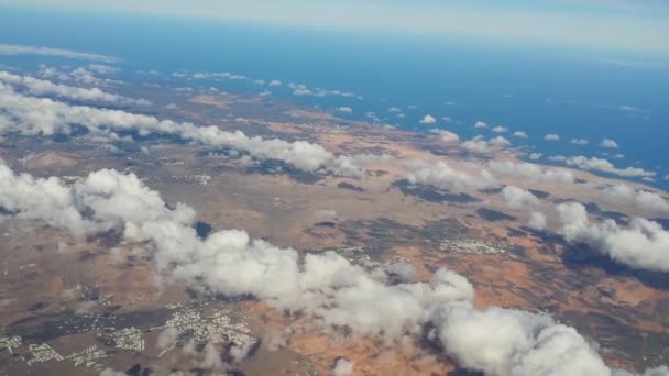 Fly over lanzarote 11185 — Stock Video