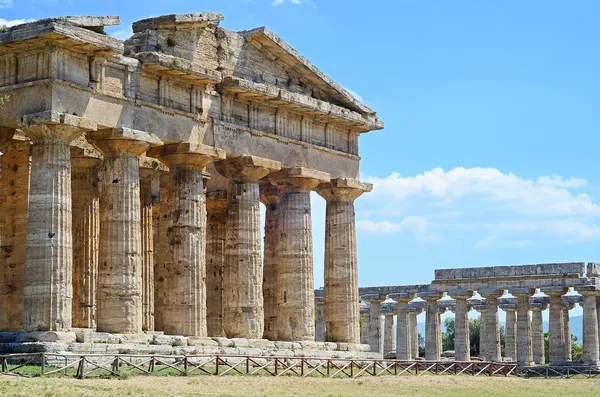 Paestum tempel #7 — Stockfoto