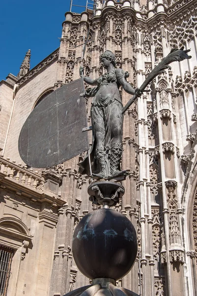 Katedra Najświętszej Maryi Panny Zobacz — Zdjęcie stockowe