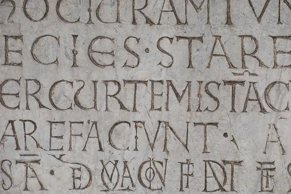 Latince metin - doku duvar