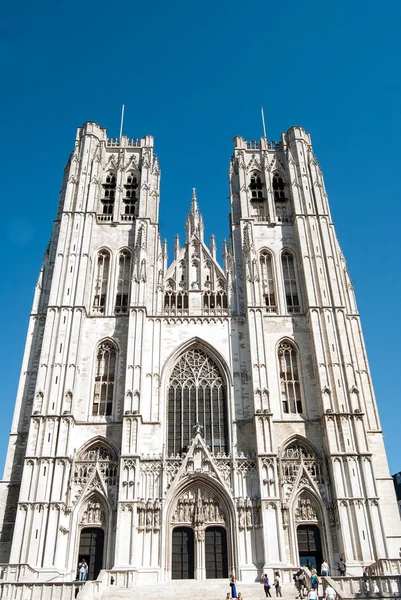 Brussel katedralen. — Stockfoto