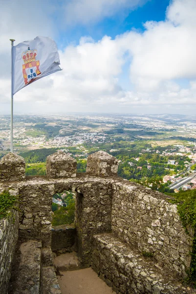 Letecký pohled na Sintra — Stock fotografie
