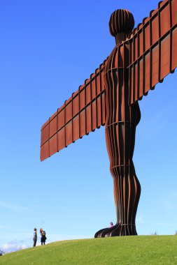 Lookin Up,Angel Of the North clipart