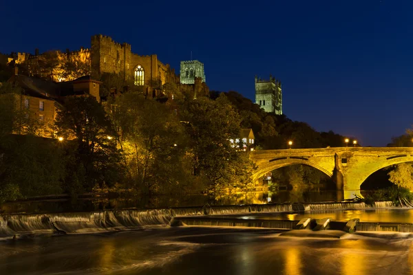 Durham, gece — Stok fotoğraf