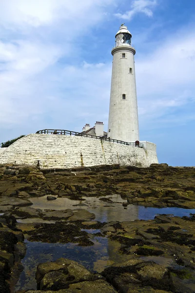 St Marys Lighthouse — Stock Photo, Image