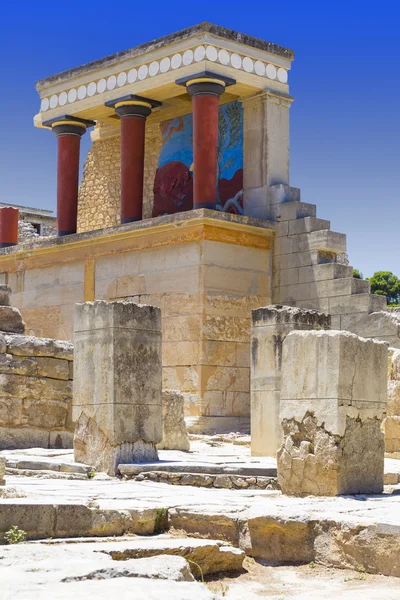 Knossos paleis Stockafbeelding