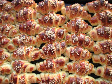 Taze fırından - kepekli, susam ve kimyon ile ev yapımı rolls