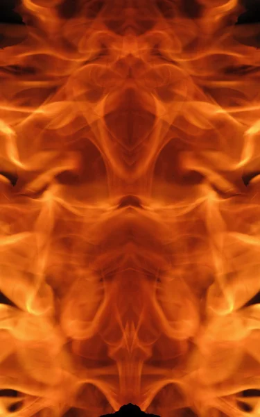 Very abstract flame background, vertical orientation — Stock Photo, Image