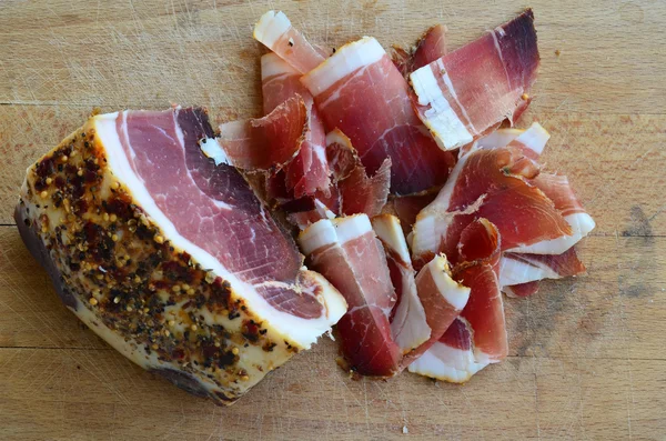 Prosciutto muy picante 4 — Foto de Stock