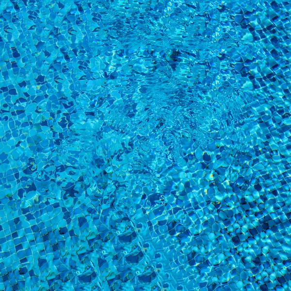 Struttura blu dell'acqua della piscina — Foto Stock