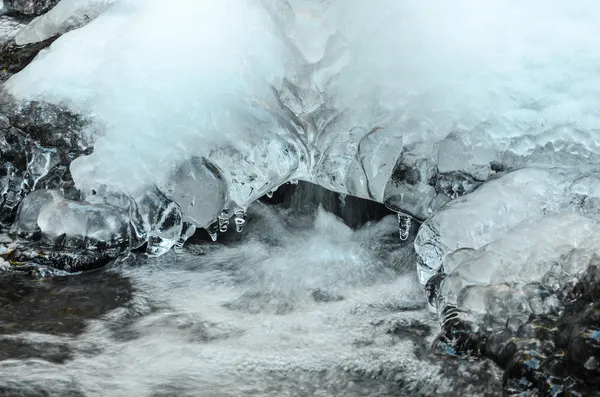 冰和水 — 图库照片